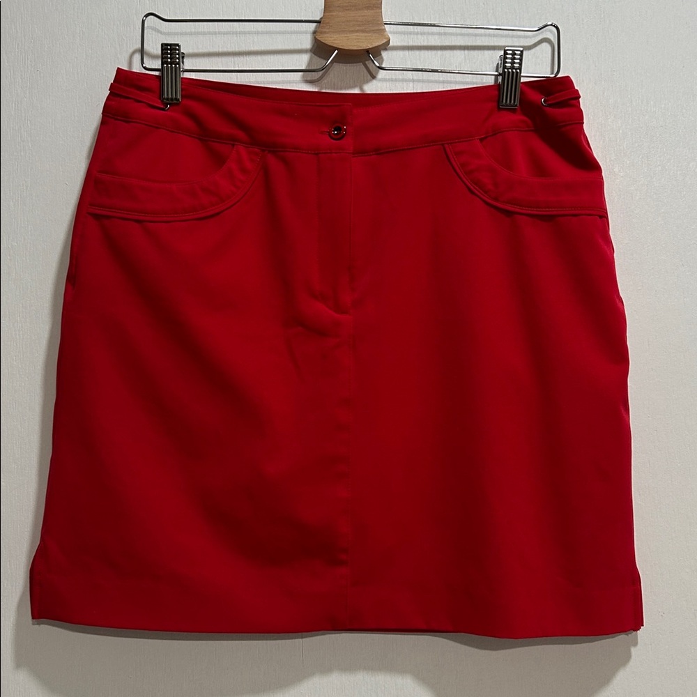 EP PRO WOMENS RED MINI SKORT Sz 8